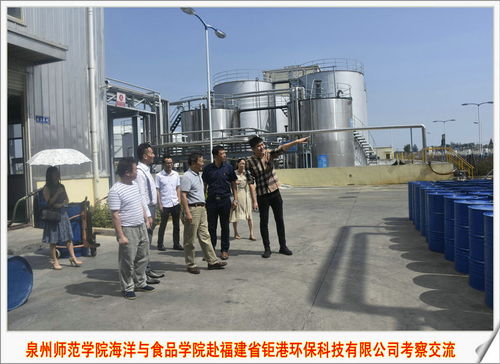 海洋與食品學(xué)院專家團赴福建省鉅港環(huán)保科技公司開展技術(shù)交流，共促綠色食品與環(huán)保技術(shù)融合發(fā)展